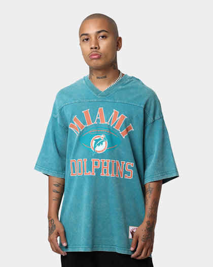 Mitchell & Ness Miami Dolphins Winners Oversized T-Shirt Faded Teal