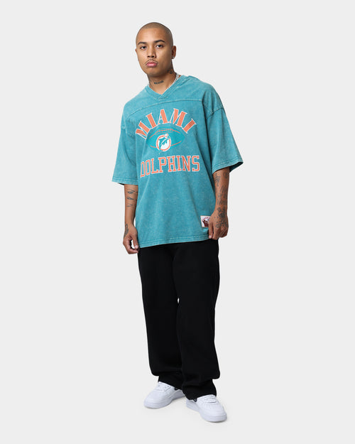 Mitchell & Ness Miami Dolphins Winners Oversized T-Shirt Faded Teal