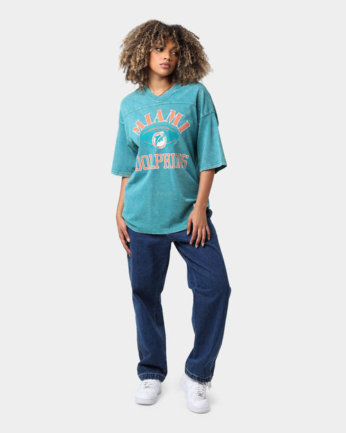 Mitchell & Ness Miami Dolphins Winners Oversized T-Shirt Faded Teal