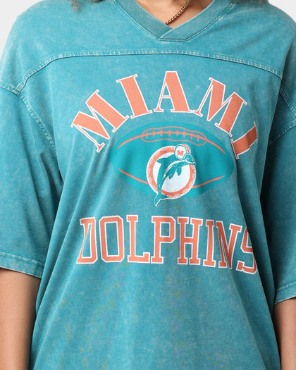 Mitchell & Ness Miami Dolphins Winners Oversized T-Shirt Faded Teal