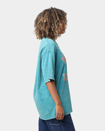 Mitchell & Ness Miami Dolphins Winners Oversized T-Shirt Faded Teal
