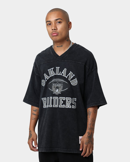 Mitchell & Ness Las Vegas Raiders Winners Oversized T-Shirt Faded Black