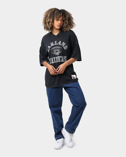 Mitchell & Ness Las Vegas Raiders Winners Oversized T-Shirt Faded Black