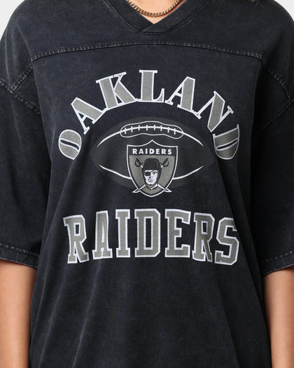 Mitchell & Ness Las Vegas Raiders Winners Oversized T-Shirt Faded Black