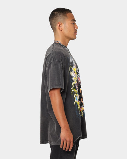 American Thrift American Lightning Vintage T-Shirt Black Wash