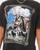 American Thrift Wild West Vintage T-Shirt Black Wash