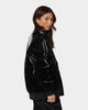 Saint Morta Gloss Bomber Jacket Black