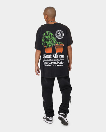 Goat Crew Chemist Vintage T-Shirt Black Wash