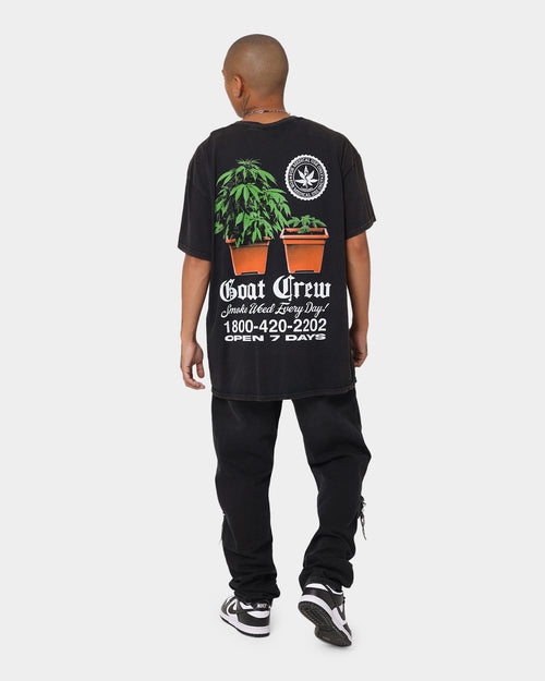 Goat Crew Chemist Vintage T-Shirt Black Wash