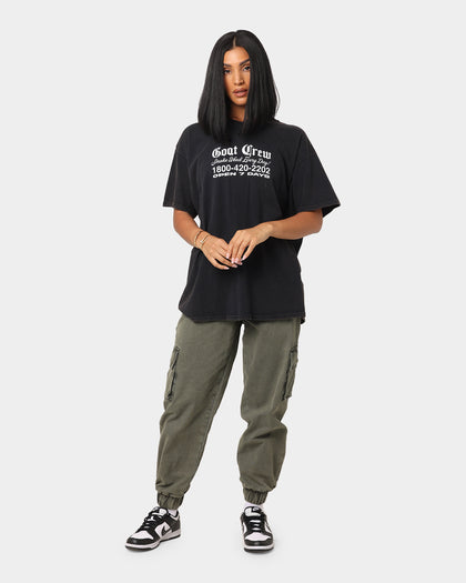 Goat Crew Chemist Vintage T-Shirt Black Wash
