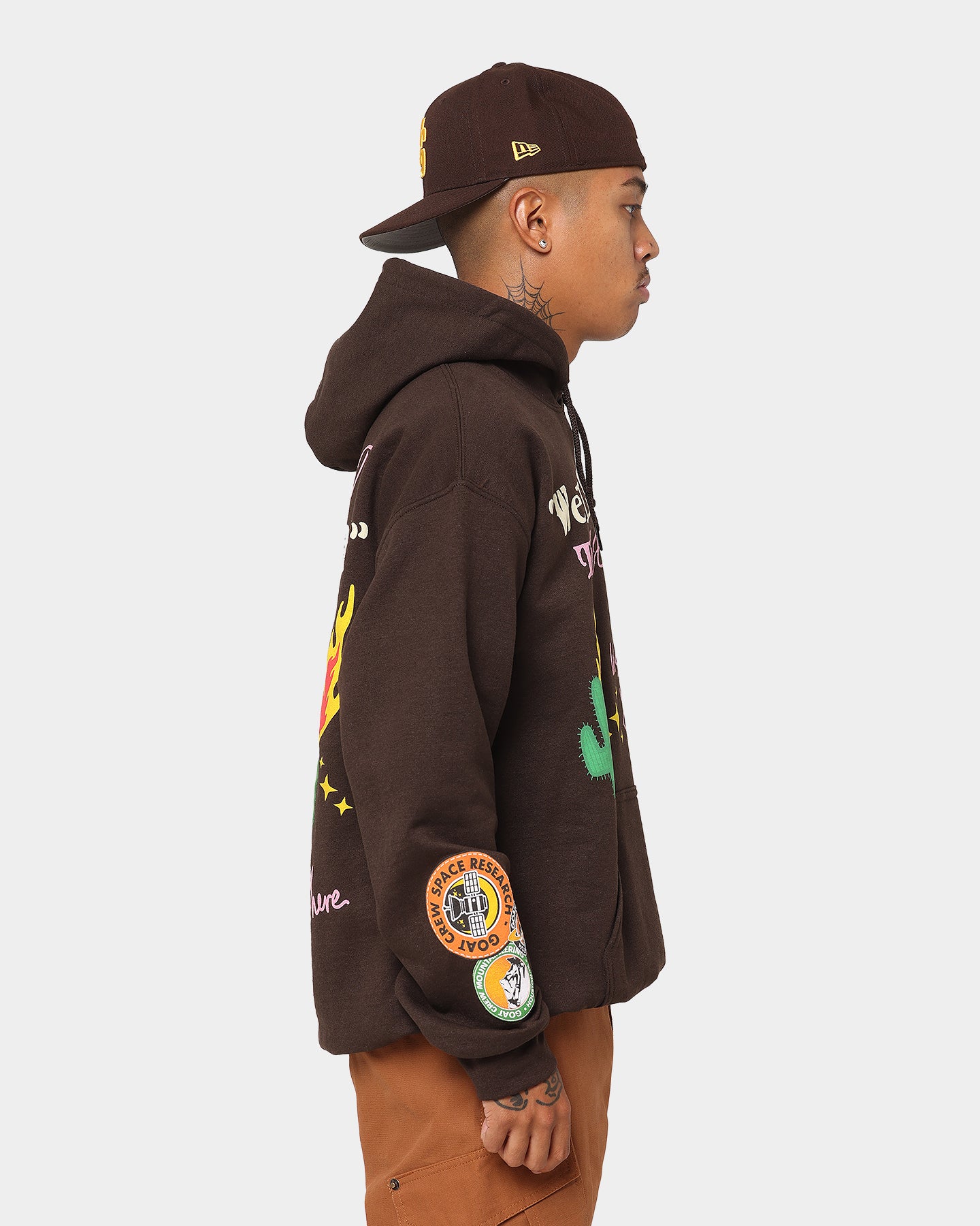 Goat Crew Welcome Hoodie Brown | Culture Kings US