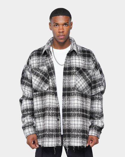 XXIII Hawker Loose Flannel Shirt Black/White