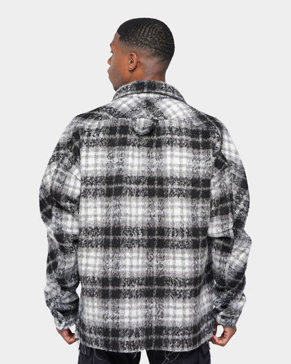 XXIII Hawker Loose Flannel Shirt Black/White