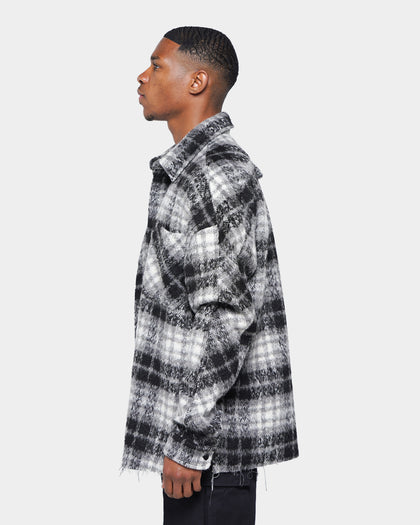 XXIII Hawker Loose Flannel Shirt Black/White