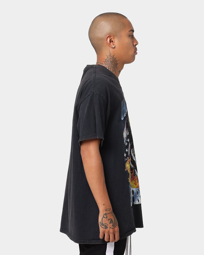 Goat Crew Survive Vintage T-Shirt Black Wash