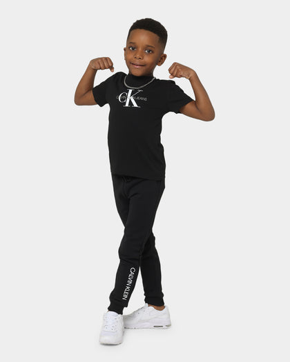 Calvin Klein Kids' Monogram Logo T-Shirt Black
