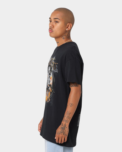 Rats Get Fat American Tour Vintage T-Shirt Black