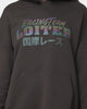 Loiter Dynasty Racing Reflective Hoodie Charcoal