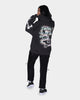 Loiter Dynasty Racing Reflective Hoodie Charcoal