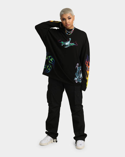 Loiter Cyber Scorpion Long Sleeve T-Shirt Black