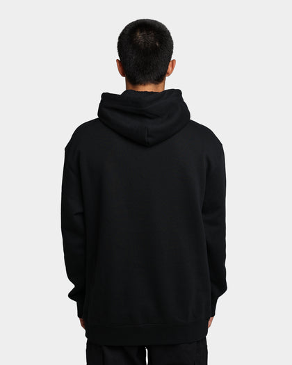 HUF Essentials Box Logo Hoodie Black