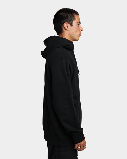 HUF Essentials Box Logo Hoodie Black