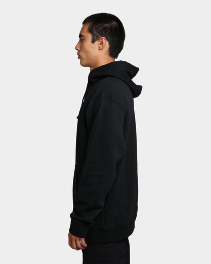 HUF Essentials Box Logo Hoodie Black