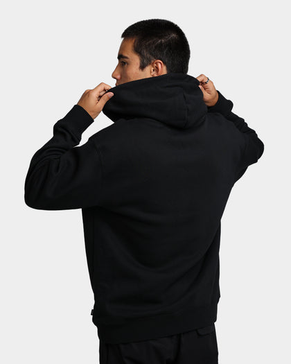 HUF Essentials Box Logo Hoodie Black