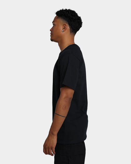 HUF Essentials OG Logo T-Shirt Black