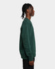 HUF Essentials Triple Triangle Crewneck Forest Green