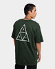 HUF Essentials Triple Triangle T-Shirt Forest Green
