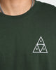 HUF Essentials Triple Triangle T-Shirt Forest Green
