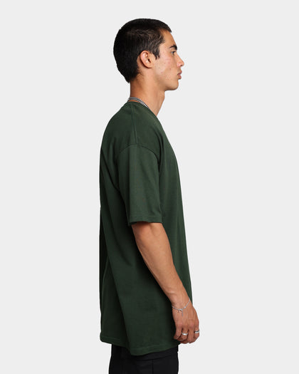 HUF Essentials Triple Triangle T-Shirt Forest Green
