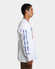 HUF Factory Rider Long Sleeve T-Shirt White