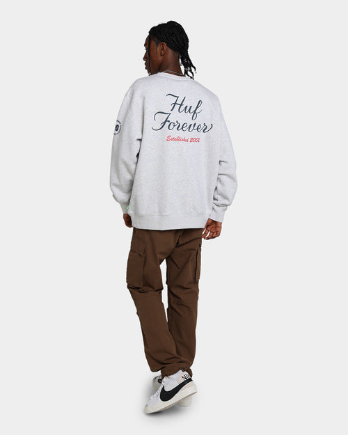 HUF Forever Crewneck Athletic Heather