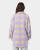XXIII Women's Felicity Lavender Plaid Shirt Lavender