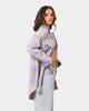 XXIII Women's Felicity Lavender Plaid Shirt Lavender