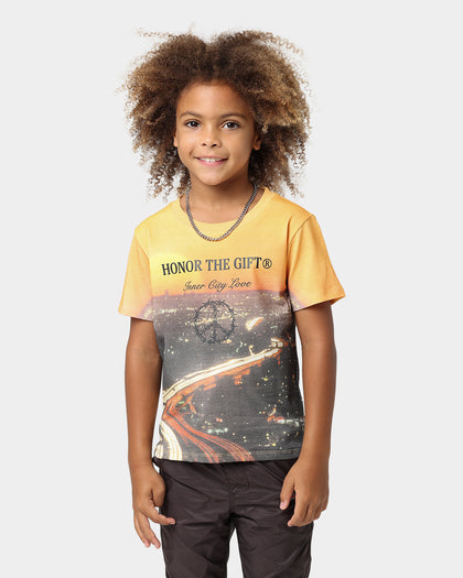 Honor The Gift Kids' Holiday Sundown T-Shirt Sunset