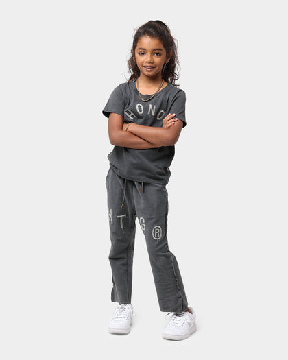 Honor The Gift Kids' Holiday Weathered T-Shirt Black