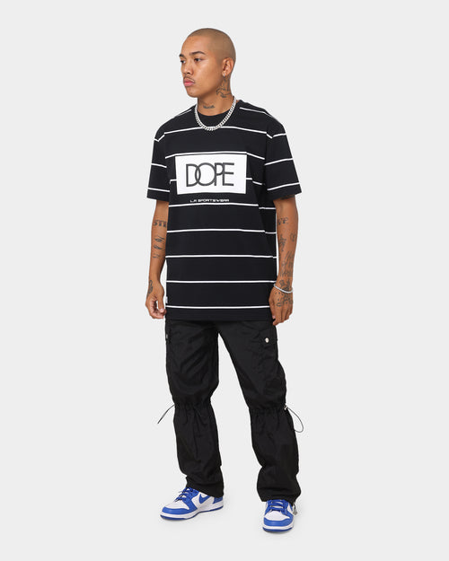 Dope Bogo Stripe T-Shirt Black/White