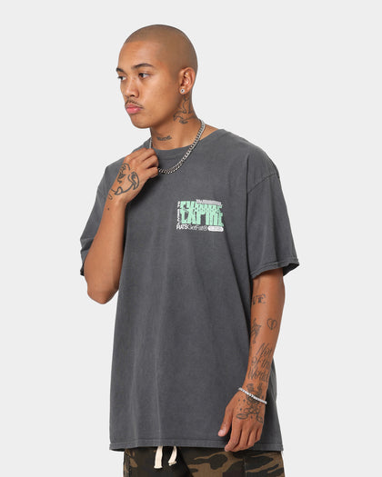 Rats Get Fat Expire Vintage T-Shirt Off Black