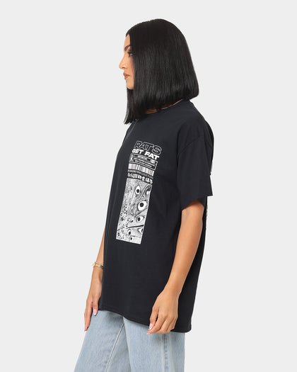 Rats Get Fat Restricted T-Shirt Black