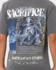Rats Get Fat Sacrifice Vintage T-Shirt Off Black