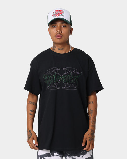 Rats Get Fat Smoking T-Shirt Black