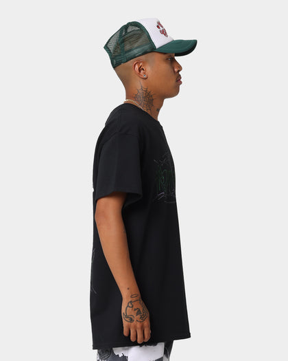 Rats Get Fat Smoking T-Shirt Black