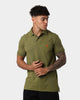 Polo Ralph Lauren Mesh Short Sleeve Polo Defender Green/Orange
