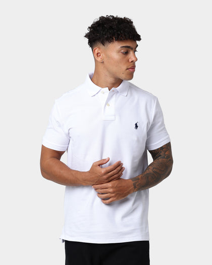 Polo Ralph Lauren Mesh Short Sleeve Polo White