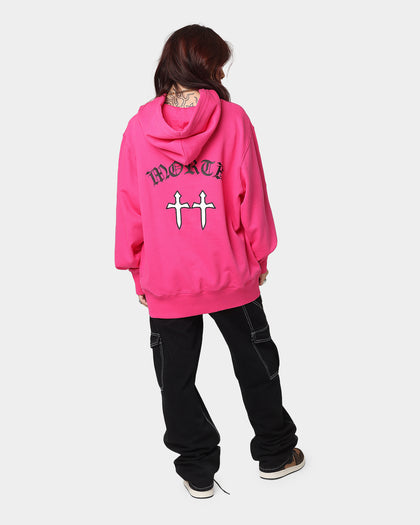 Saint Morta Day Of The Dead Hoodie Pink