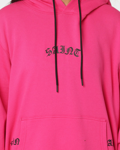 Saint Morta Day Of The Dead Hoodie Pink