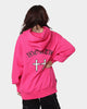 Saint Morta Day Of The Dead Hoodie Pink
